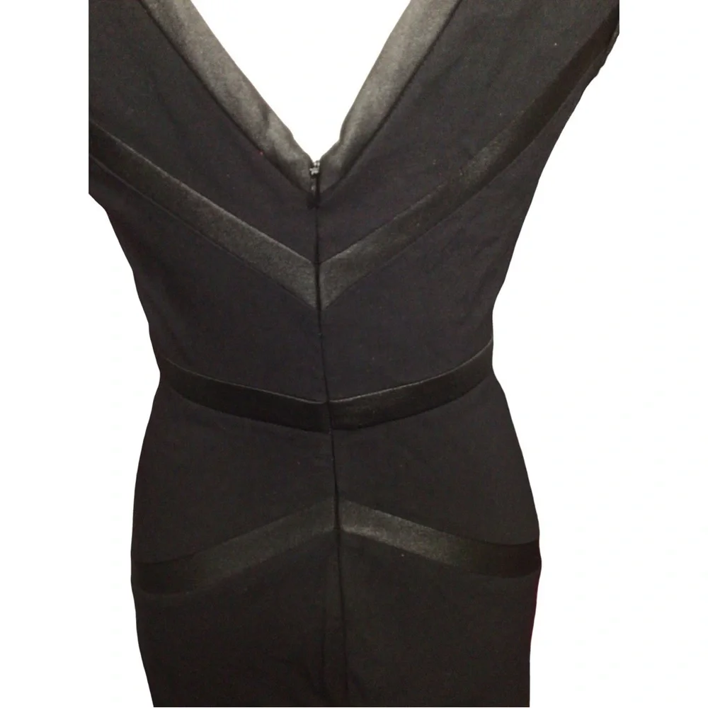 XOXO Black Backless  Bodycon Y2K Dress